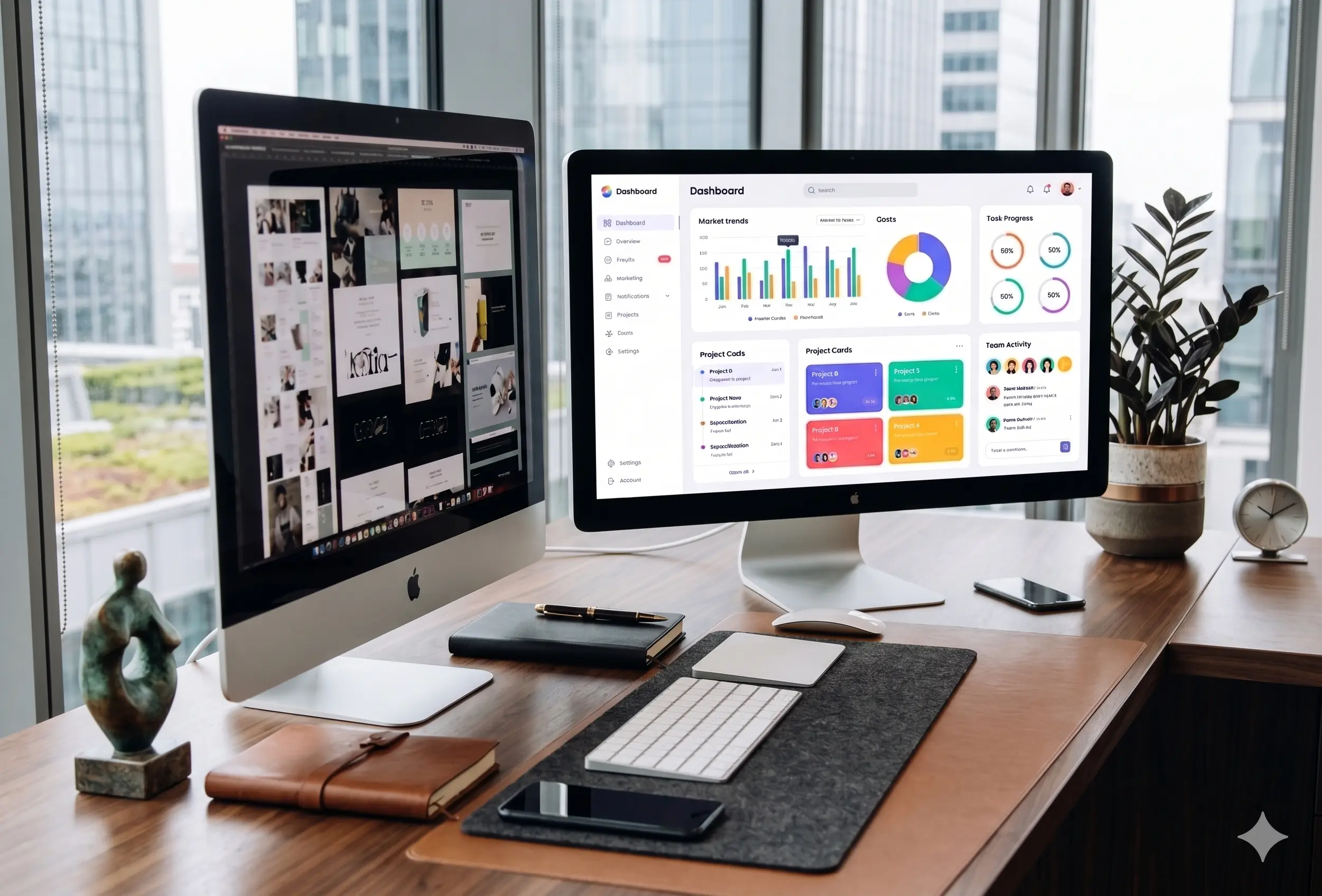 In-house design work