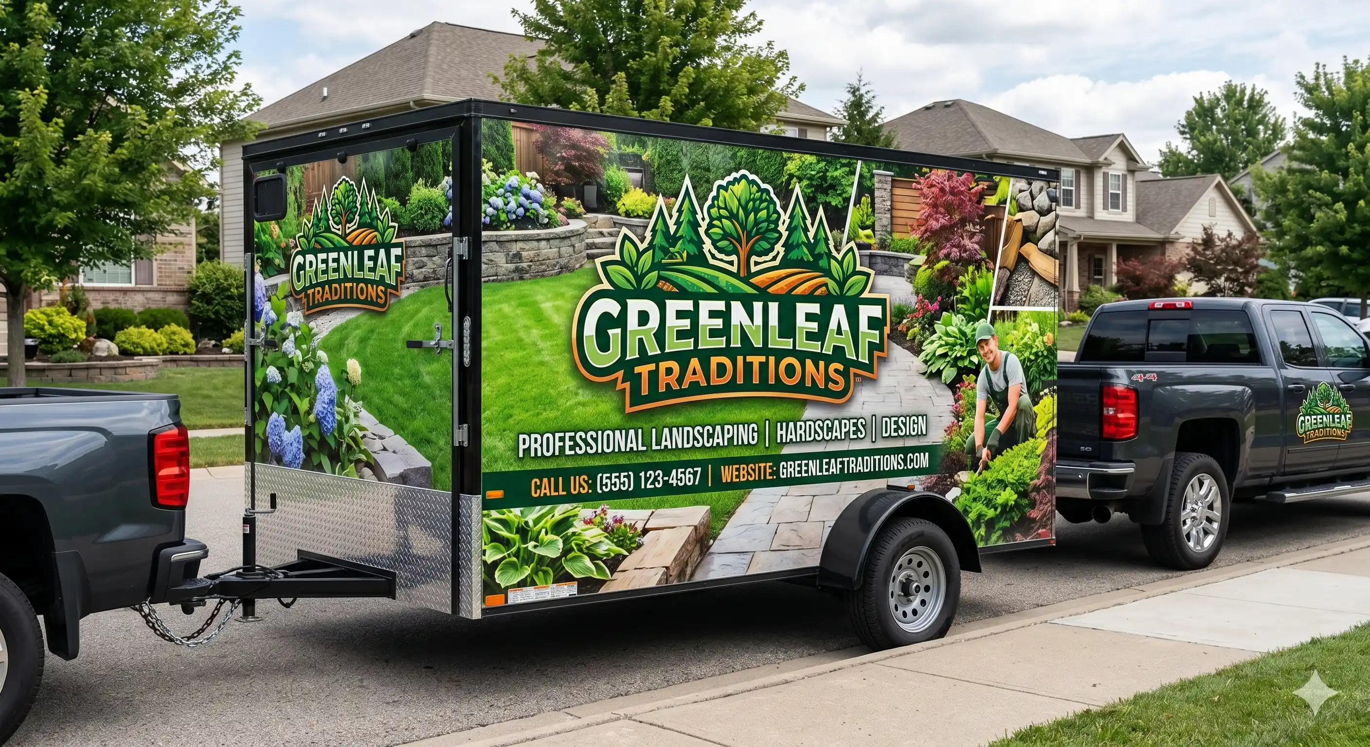 Fleet vehicle wrap